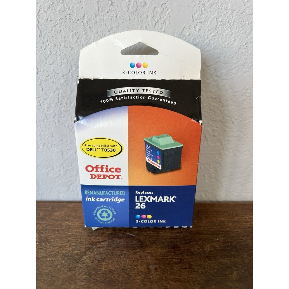 Office‎ Depot Lexmark 26 Tri Color Ink Dell T0530